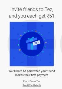 Tez app refer and earn