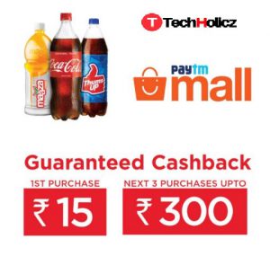 coca cola paytm cash techholicz