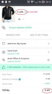 Fynd App Referral code: MHLXPU Refer and Earn: Get Rs.100 on signup and Rs.100 each referral September 2020 (100% Redemption)😍😱 3