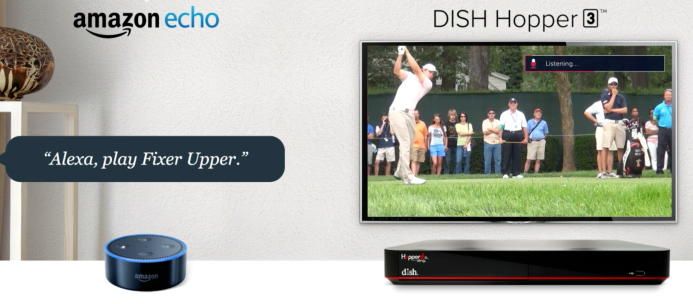 Soon you will be to use Amazon Alexa with you Dish Set-Top box 1