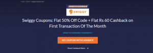 swiggy Cashback offer