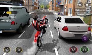 race the traffic moto