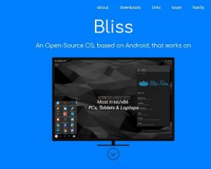 bliss android emulator for windows pc