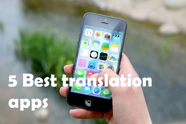 5 best translation apps