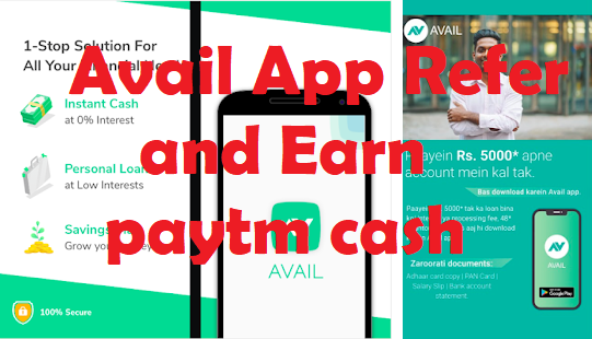 avail app refer and Earn