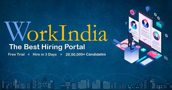 WorkIndia App- Referral code Refer and Earn upto Rs.1000 Paytm cash 5