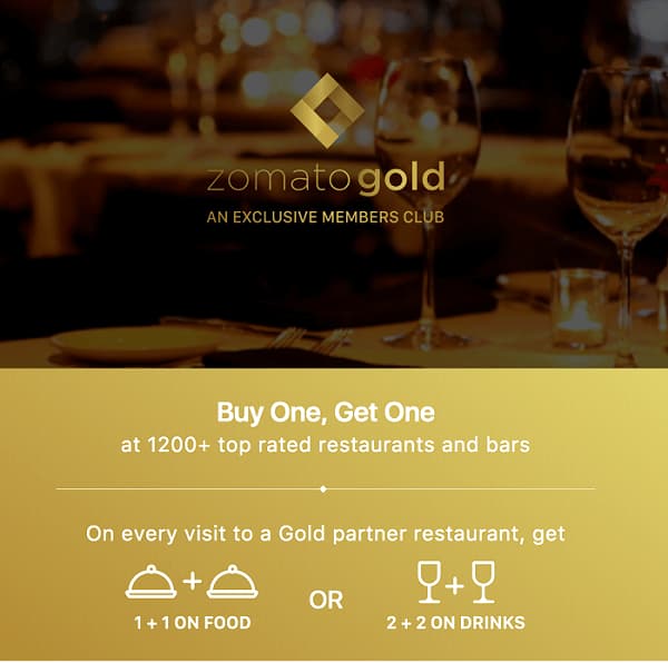 Zomato gold membership for free