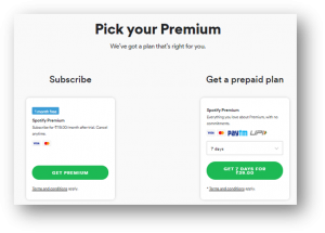 spotify premium plans