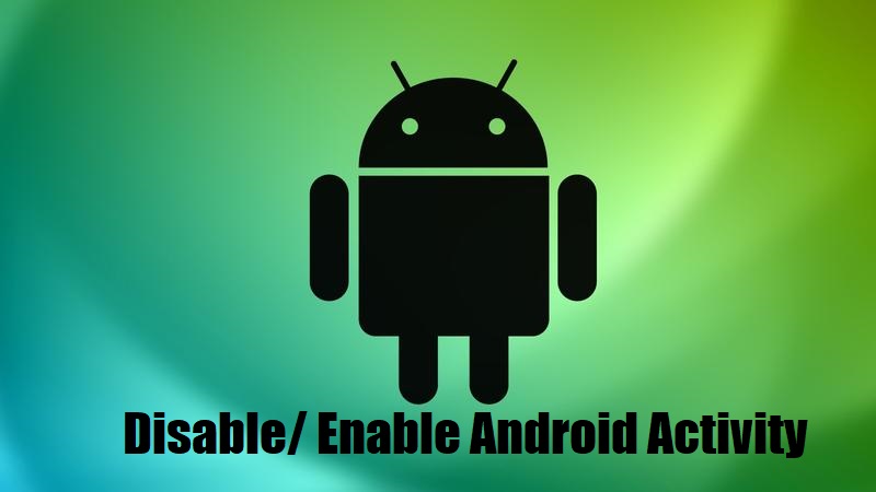 disable or enable android