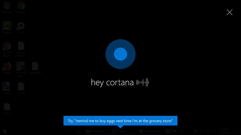 how to disable cortana in windows