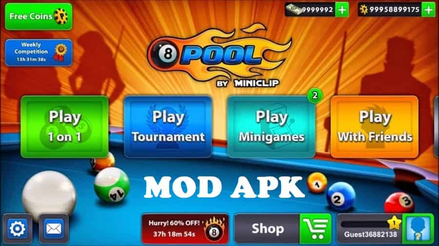 8 ball pool MOD APK