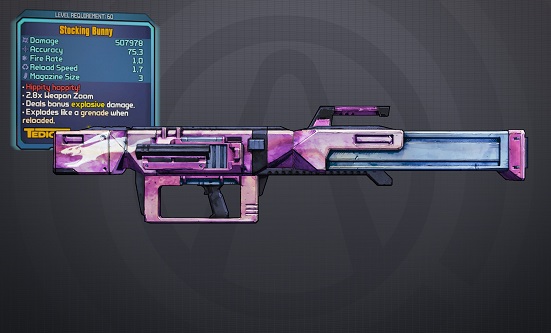 Best Weapons in Borderlands 2 You Need to Try Out! 2 Bunny