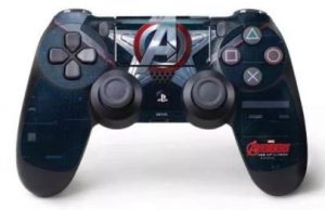The Avengers Captain America PS4 Controller Skin