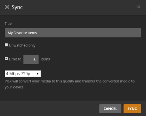 Plex-Sync