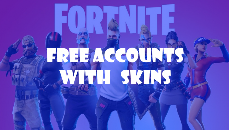 fortnite accounts with skins