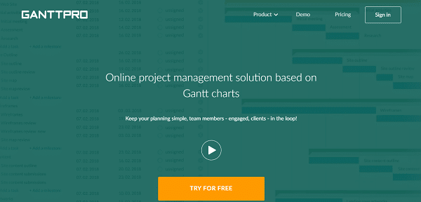 10 Best Project management Software/Tools in 2022| Monitor everything at one platform 3 ganttpro