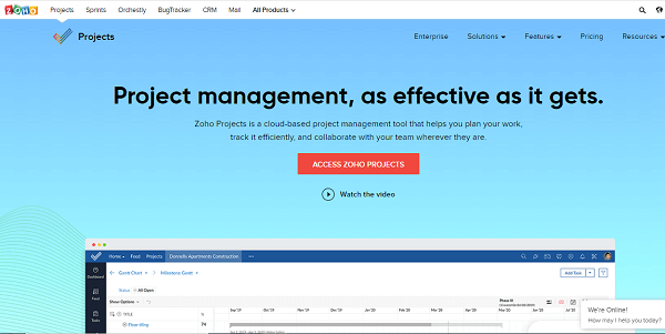 10 Best Project management Software/Tools in 2022| Monitor everything at one platform 2 zoho projects