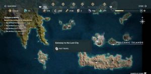 THE GATES OF ATLANTIS STARTING LOCATION