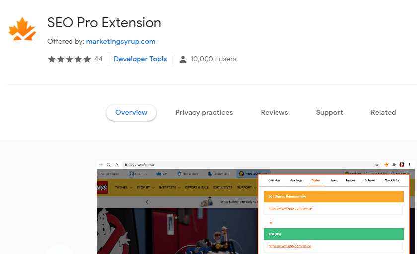 seo pro extension