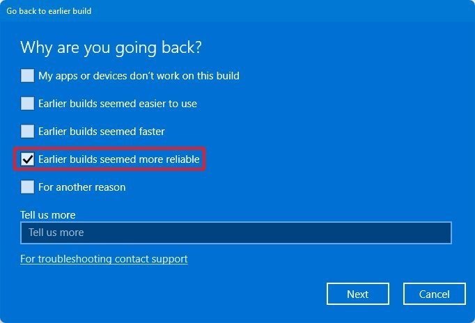 How to return to Windows 10 when Windows 11 preview doesn't work? 3 How to return to Windows 10 when Windows 11 preview doesn't work? 1
