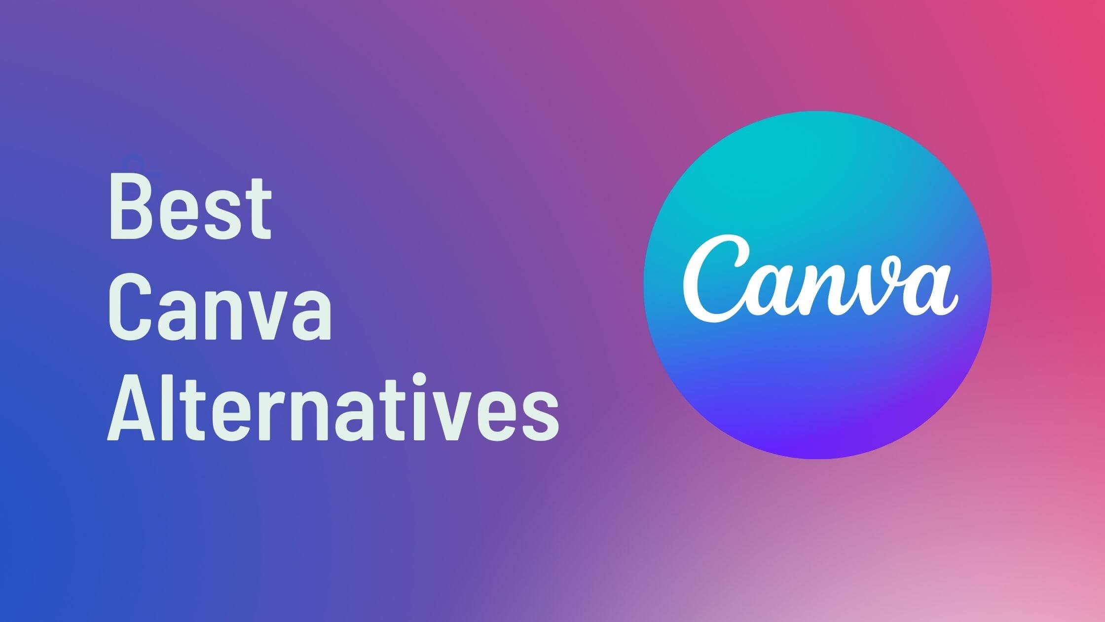 canva alternatives