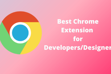 chrome extension for developers