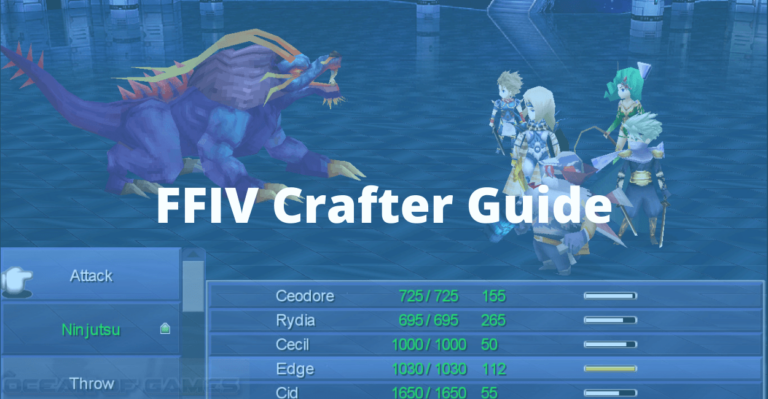 ffiv crafter guide