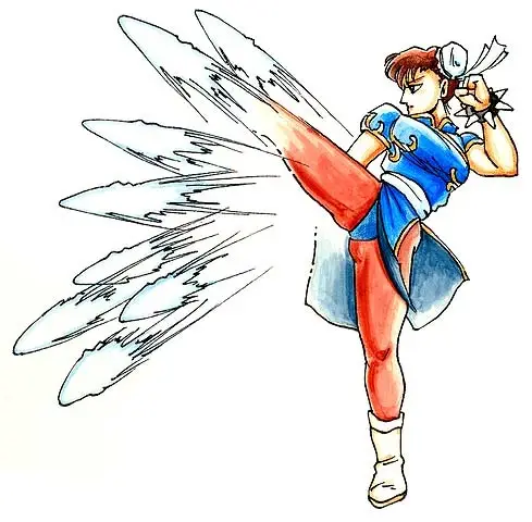 Chun-Li: The Lightning Fast Kicker