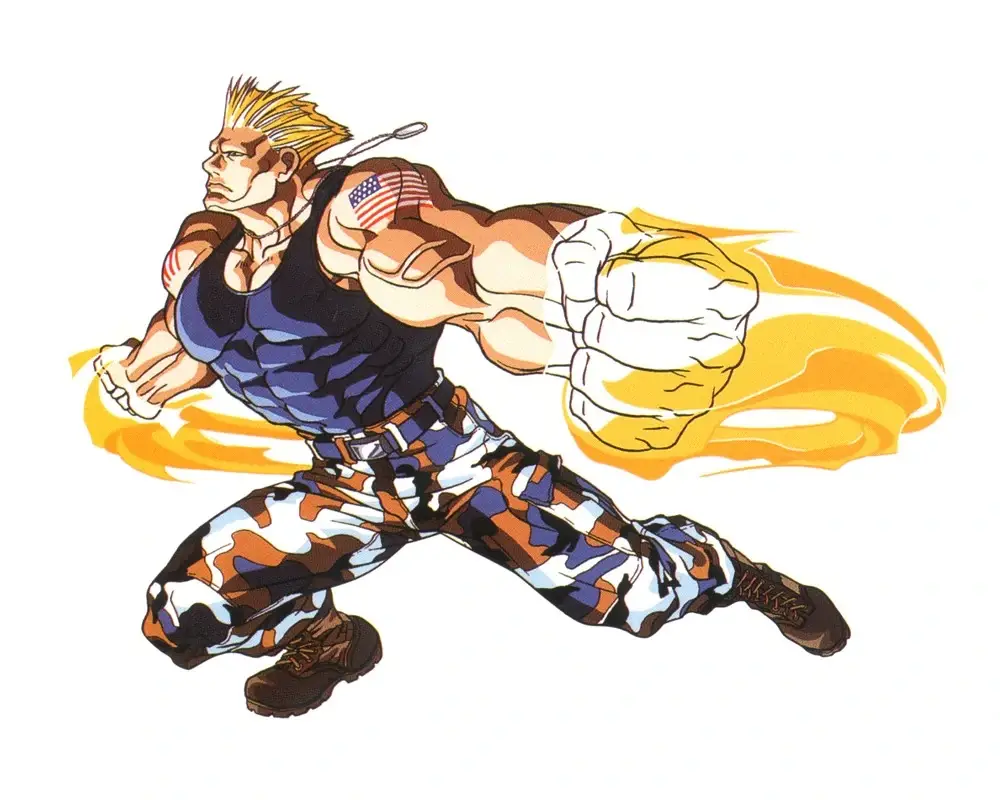 Street Fighter Duel Best Characters 5 Guile: The Sonic Boom Specialist