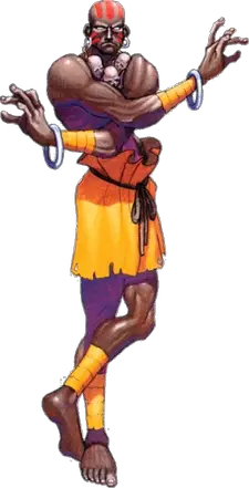 Street Fighter Duel Best Characters 7 Dhalsim: The Long-Range Yoga Master